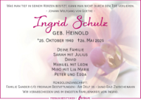 eine Anzeige